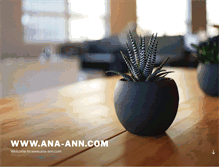 Tablet Screenshot of ana-ann.com